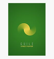 Street Fighter - Guile Photographic Print