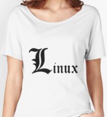 Linux Women's Relaxed Fit T-Shirt