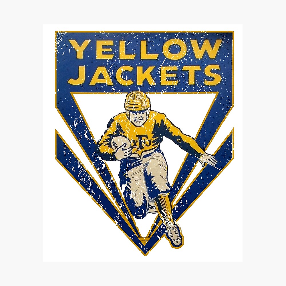 Frankford Yellow Jackets  Poster for Sale by Retrorockit