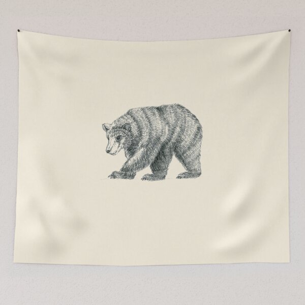 Artikelvorschau, Brown Bear Graphit-Studie entworfen und verkauft von Kaleigh Day.