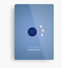 Street Fighter - E. Honda Metal Print