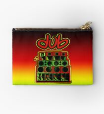 Dub Soundsystem-Rasta Zipper Pouch
