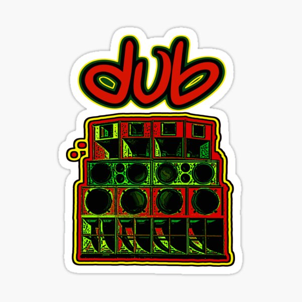 Aperçu de l'œuvre Dub Soundsystem-Rasta créée et vendue par Klaus Bremner (Autotelic Art).
