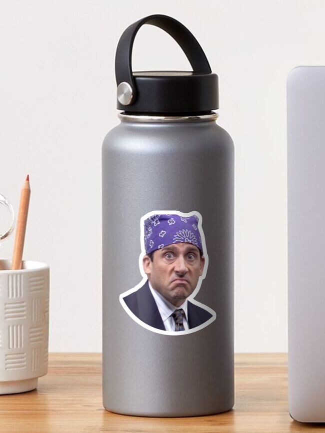 Prison Mike The Office Meme Sticker By Jomosesart Redbubble