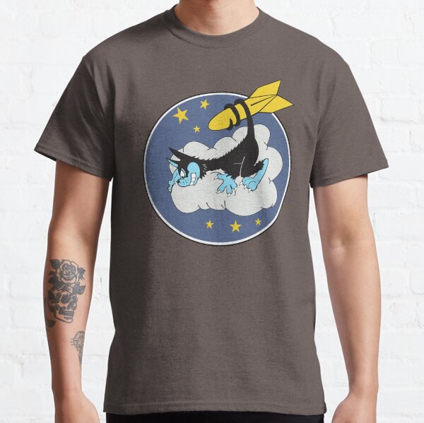 VP-24 Black Cat Squadron - Clean Style Classic T-Shirt