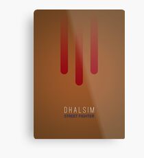 Street Fighter - Dhalsim Metal Print