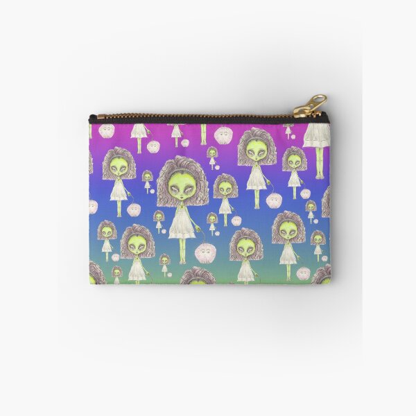Item preview, Alien Girl With Pet - Gradient designed and sold by PixlPixi.