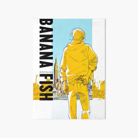 Banana Fish Art Board Prints Redbubble