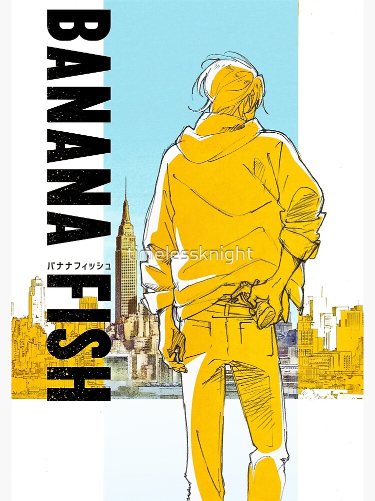 "banana fish" Poster for Sale by timelessknight Redbubble