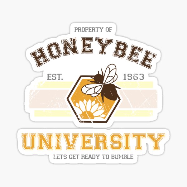 Honeybee University Sticker