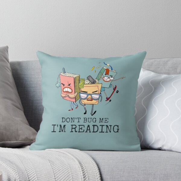 Item preview, Bookworm T-shirt - Don't Bug Me I'm Reading - Book Lover - Unisex Gift Tee designed and sold by MemWear.