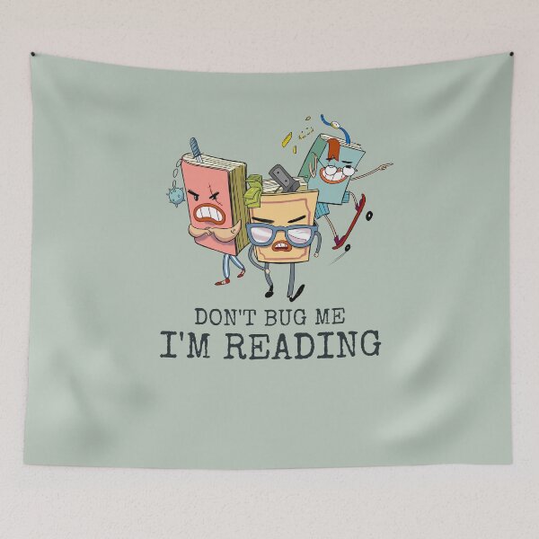 Item preview, Bookworm T-shirt - Don't Bug Me I'm Reading - Book Lover - Unisex Gift Tee designed and sold by MemWear.