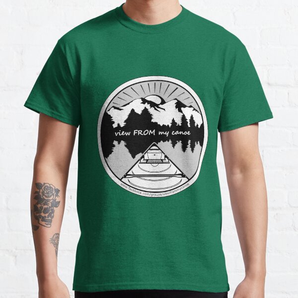 view FROM my canoe facebook group logo Classic T-Shirt