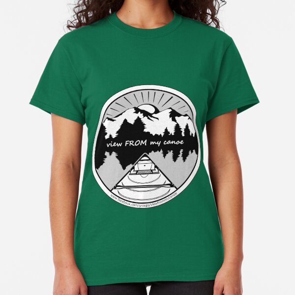 view FROM my canoe facebook group logo Classic T-Shirt
