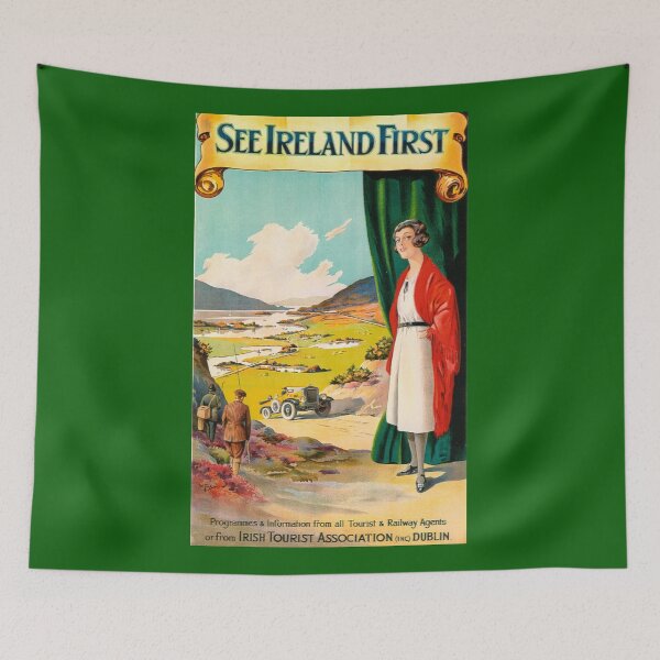 Item preview, Ireland Beautiful Travel Poster designed and sold by ExpressingSelf.