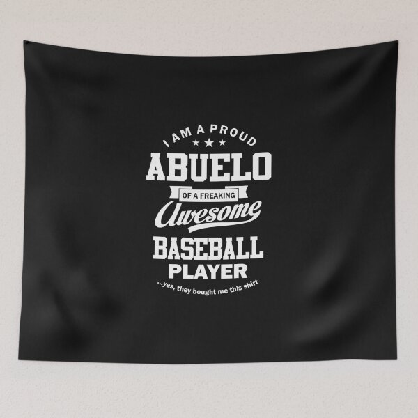 Item preview, Proud Abuelo of a Baseball Player designed and sold by cidolopez.