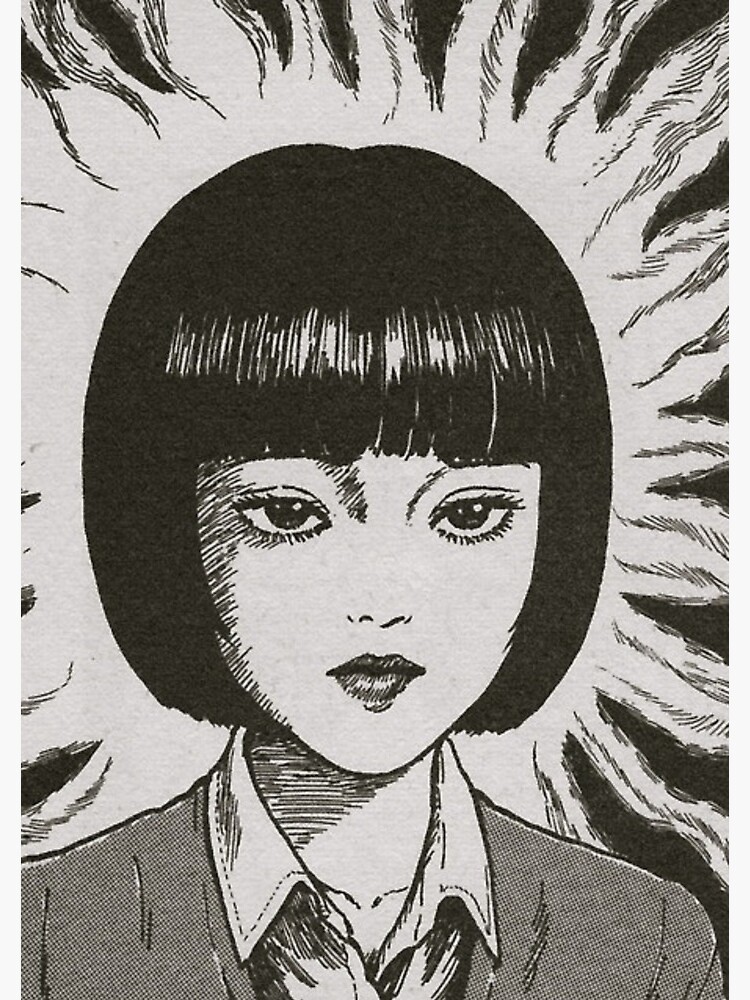 Junji Ito Sweet Girl Spiral Notebook For Sale By Weloveanime