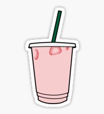 pink drink Sticker