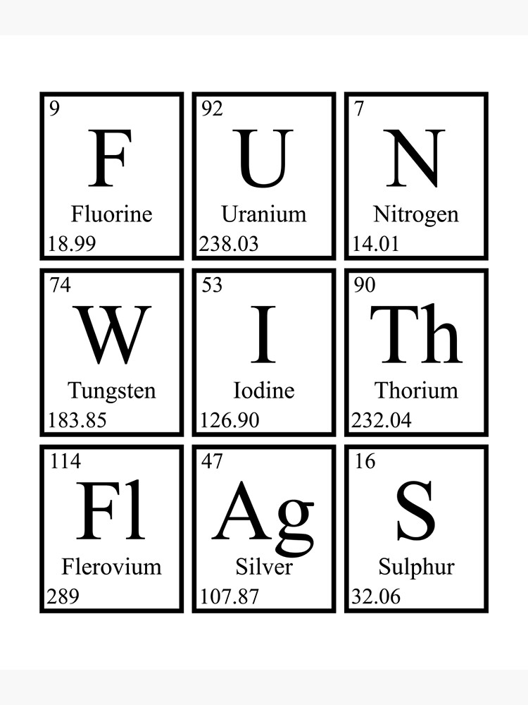 fun-with-flags-periodic-table-poster-for-sale-by-evelyusstuff-redbubble