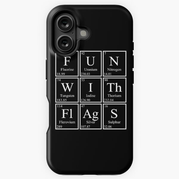 Aperçu de l'œuvre Fun With Flags Periodic Table créée et vendue par Evelyusstuff.