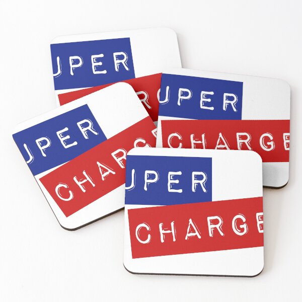 Item preview, Supercharged or Super Charged, that is the question, white version. designed and sold by The-Goods.
