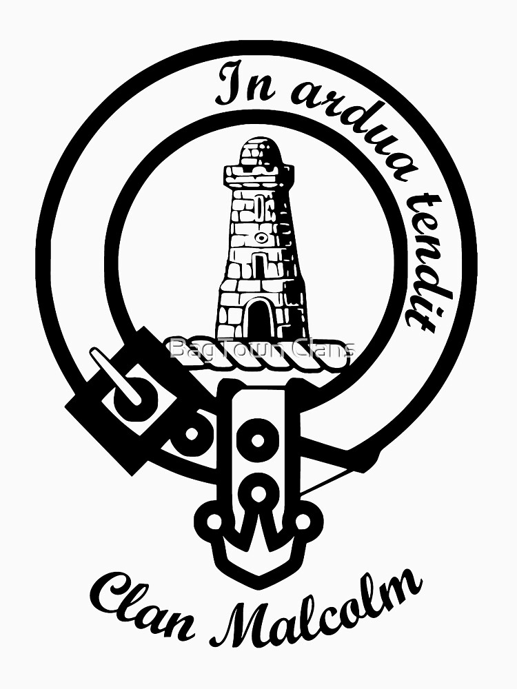 "Malcolm Scottish Clan Surname" Tshirt for Sale by ljrigby Redbubble