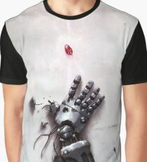 Fullmetal Alchemist Brotherhood - Metall Arm & Stein der Weisen Grafik T-Shirt