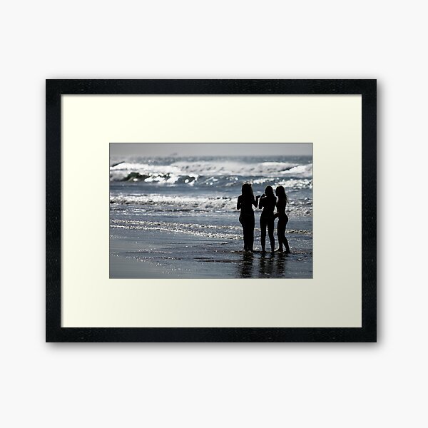 and then he said....and then she said....and then I said.... Framed Art Print