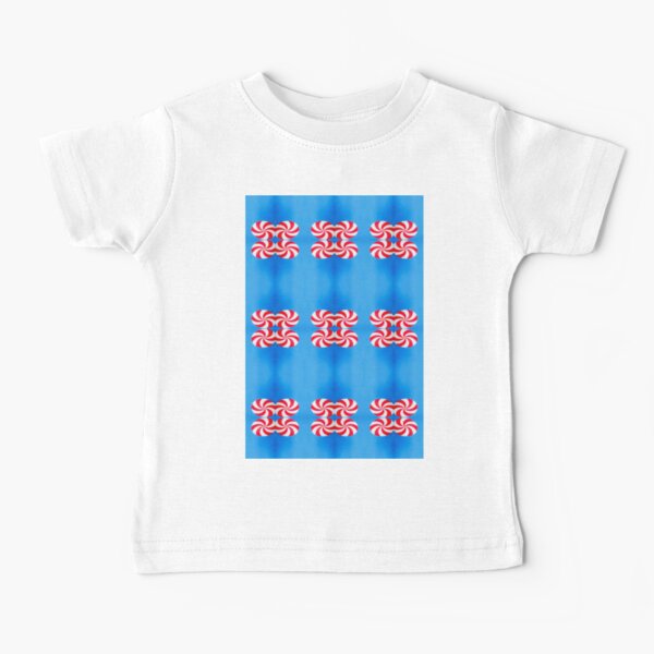 #illustration, #decoration, #pattern, #design, #bright, abstract, creativity, Christmas, art, repetition Baby T-Shirt