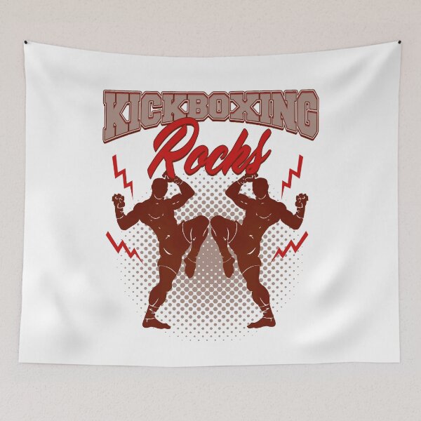 Item preview, Kickboxing Kickboxer Martial Arts Combat Fight Gift designed and sold by design2try.