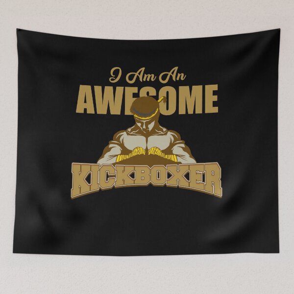 Item preview, Kickboxing Kickboxer Martial Arts Combat Fight Gift designed and sold by design2try.