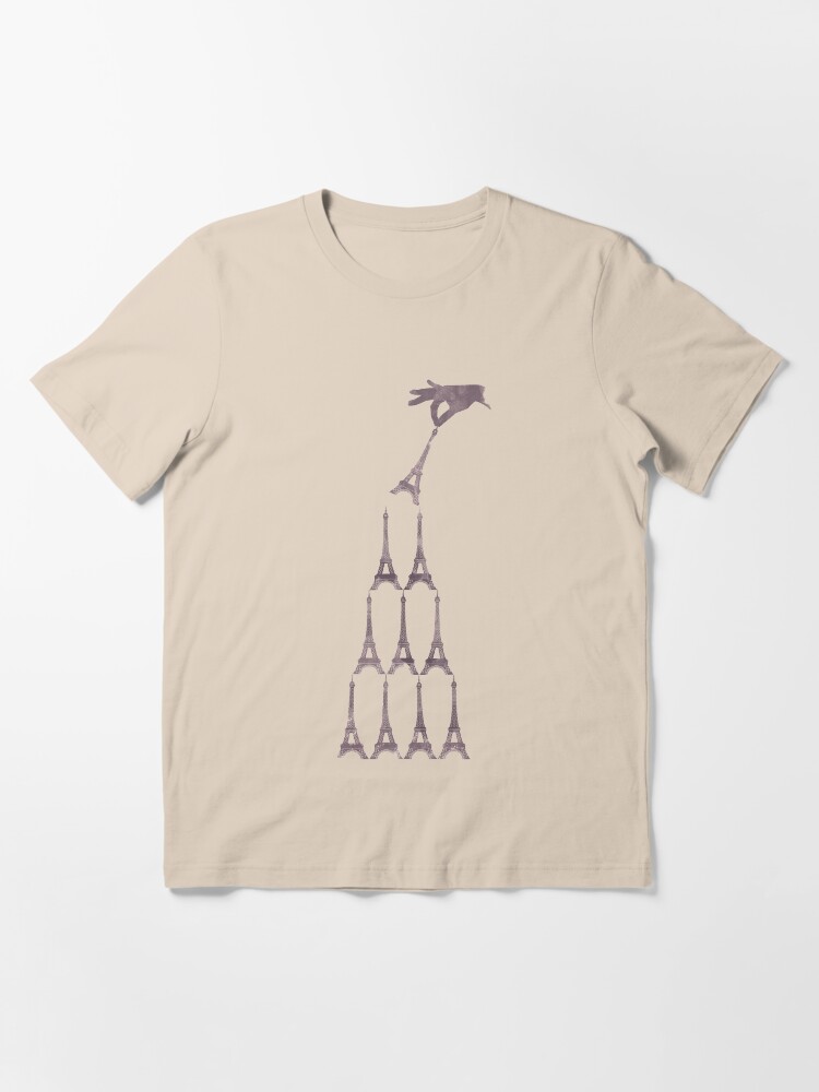 Alternate view of Eiffel Tower Tower Essential T-Shirt