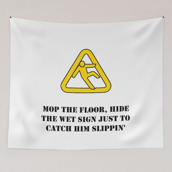 Item preview, Mop The Floor Blueface designed and sold by FabloFreshcoBar.
