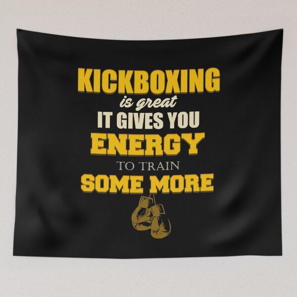 Item preview, Kickboxing Kickboxer Martial Arts Combat Fight Gift designed and sold by design2try.