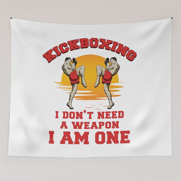 Item preview, Kickboxing Kickboxer Martial Arts Combat Fight Gift designed and sold by design2try.