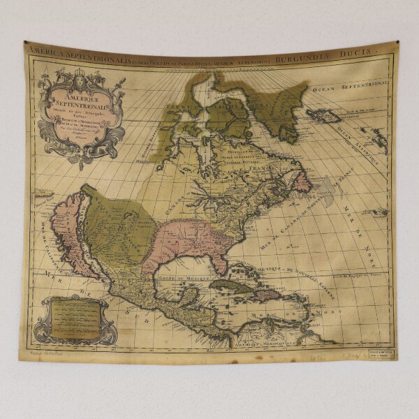 Item preview, Amerique septentrionale North America Map (1694) designed and sold by allhistory.