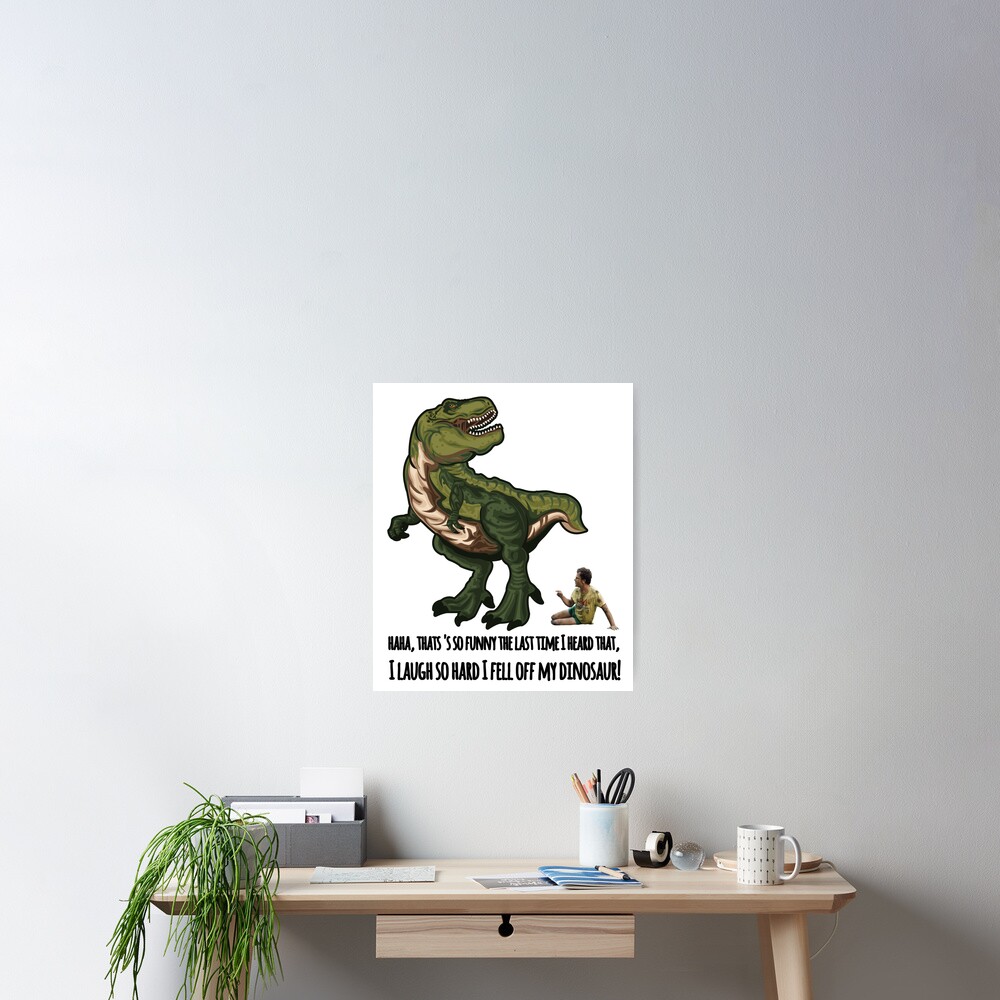 "STEP BROTHERS DINOSAUR" Poster for Sale by RANGAaRT Redbubble