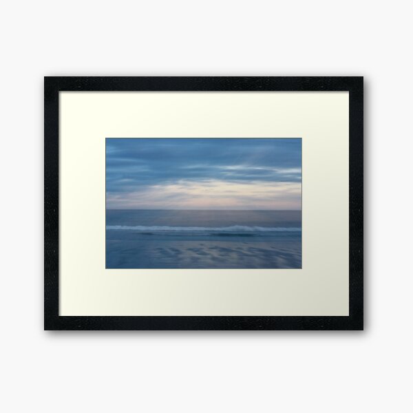 The View Framed Art Print
