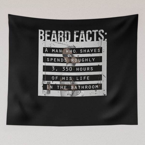 Item preview, Men, Hair, and Beard Facts (a) designed and sold by BlueRockDesigns.