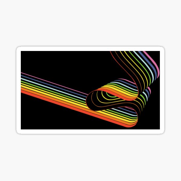 Aphex Twin Orphans Rainbow Sticker