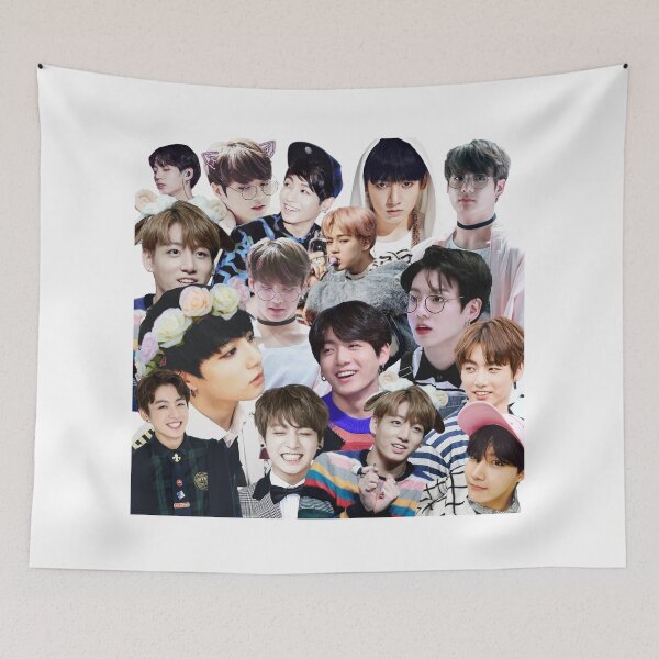 Item preview, Jeon Jungkook Montage, Collage, Collection, Mix, Mash, Cool, Good vibes designed and sold by avit1.