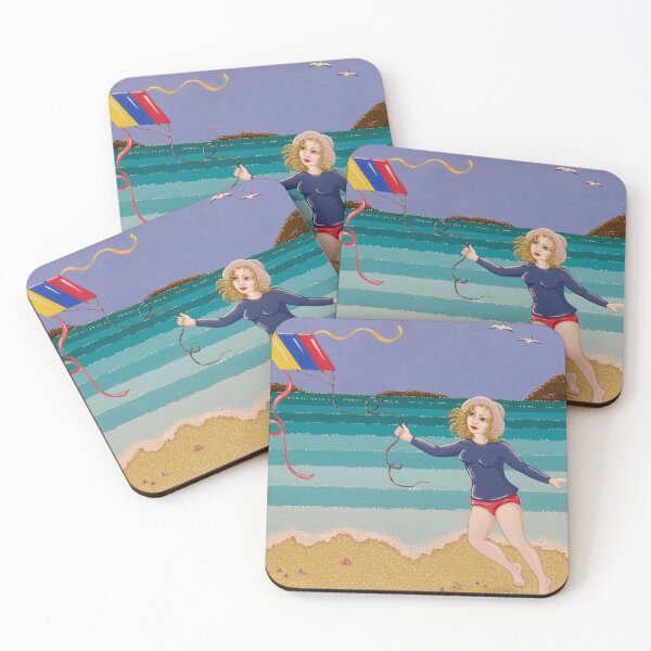 Item preview, Kites at the Seaside designed and sold by Soozie Wray.