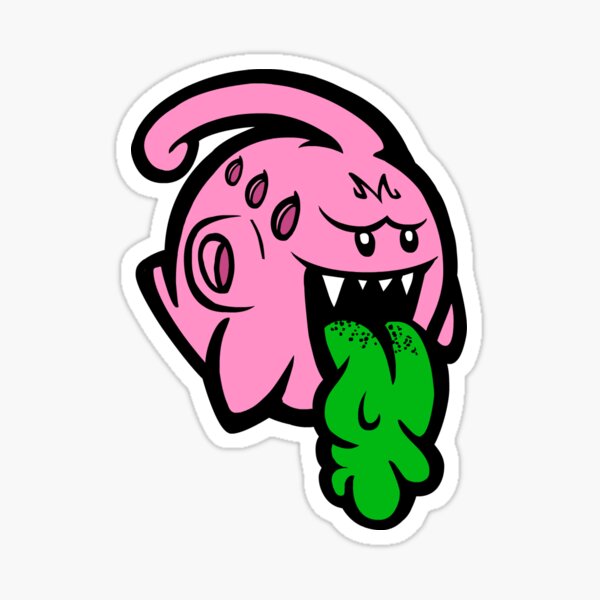 Majin Boo Sticker by SaulCordan