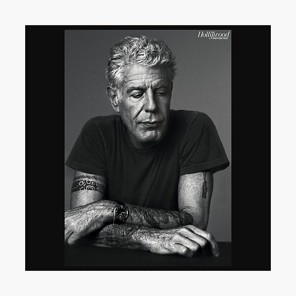 anthony bourdain Photographic Print