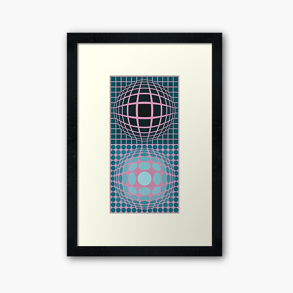 Vasarely Museum # 5 Framed Art Print