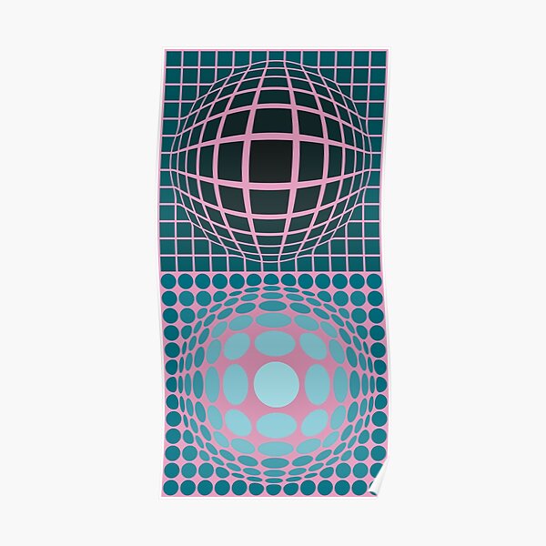 Vasarely Museum # 5 Poster