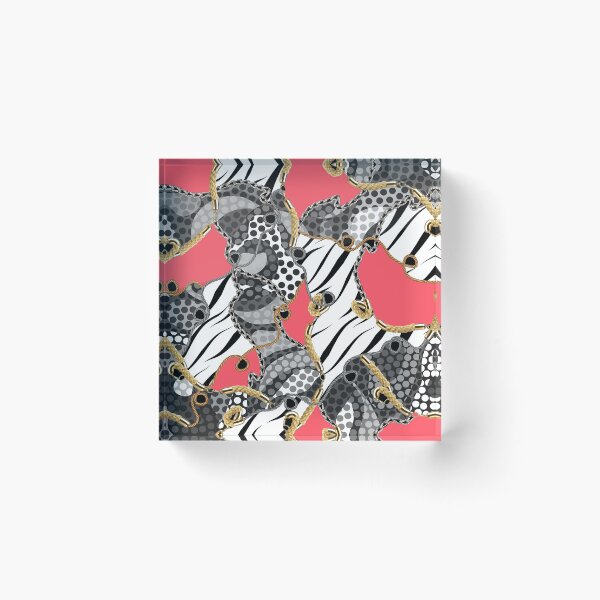 Item preview, Zebra Skin, Dots and Chains designed and sold by Eduardo Doreni.