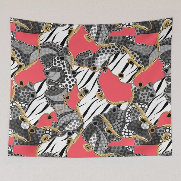 Item preview, Zebra Skin, Dots and Chains designed and sold by Eduardo Doreni.