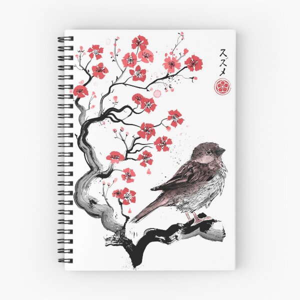 Item preview, Little Sparrow sumi-e designed and sold by zoezowie79.