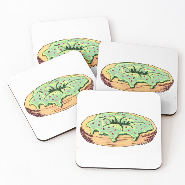 Item preview, Green glazed Doughnut - yummy! designed and sold by MaureenBoyle.